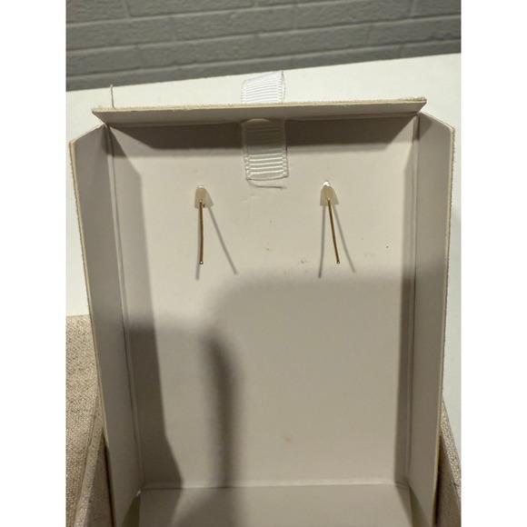 Piper K Cherry Earrings Pink Rhinestone Fruit Dangle Drop Gold Tone - Picture 5 of 5